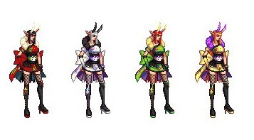 DNF历年国庆新年套全部合集，有些价值超越天空，几乎绝迹