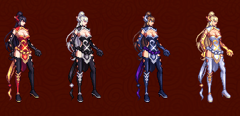 DNF历年国庆新年套全部合集，有些价值超越天空，几乎绝迹