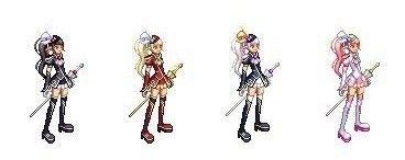 DNF历年国庆新年套全部合集，有些价值超越天空，几乎绝迹