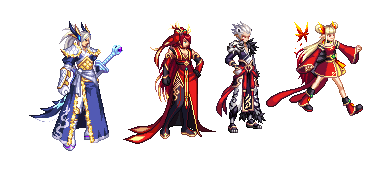 DNF历年国庆新年套全部合集，有些价值超越天空，几乎绝迹