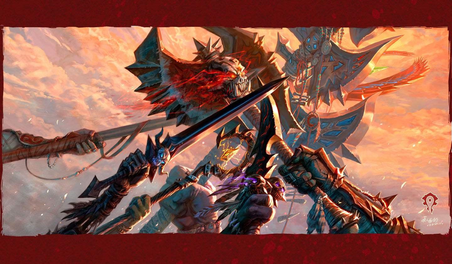 联盟部落初次联手,玛诺洛斯饮恨屠魔峡谷