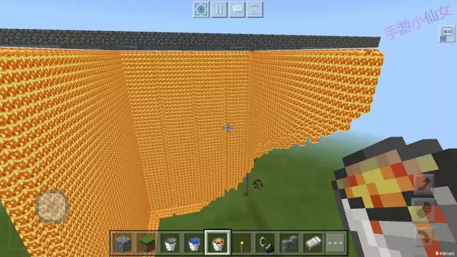 我的世界:建筑党的福利!浇筑法秒建一座城堡,实用教学!