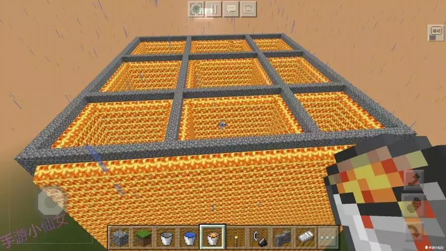 我的世界:建筑党的福利!浇筑法秒建一座城堡,实用教学!