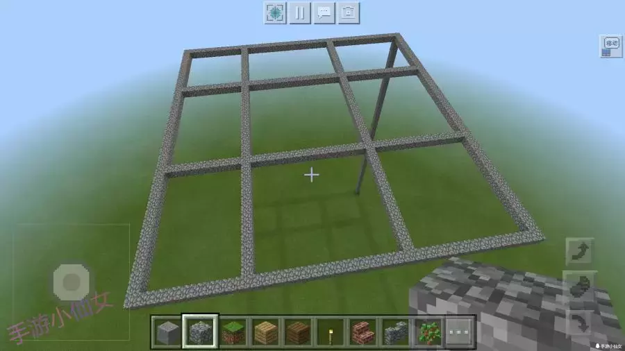 我的世界:建筑党的福利!浇筑法秒建一座城堡,实用教学!