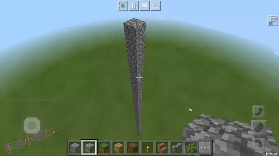 我的世界:建筑党的福利!浇筑法秒建一座城堡,实用教学!