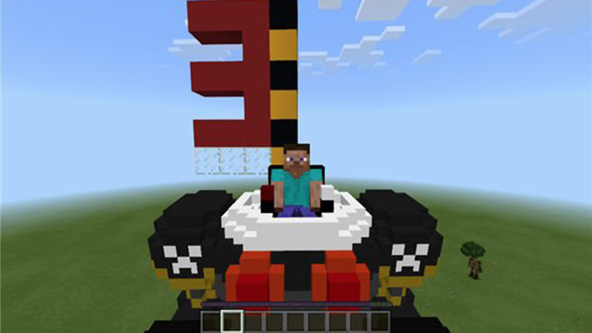 我的世界：1条指令就能“召唤”机器人 末影龙不是他的对手