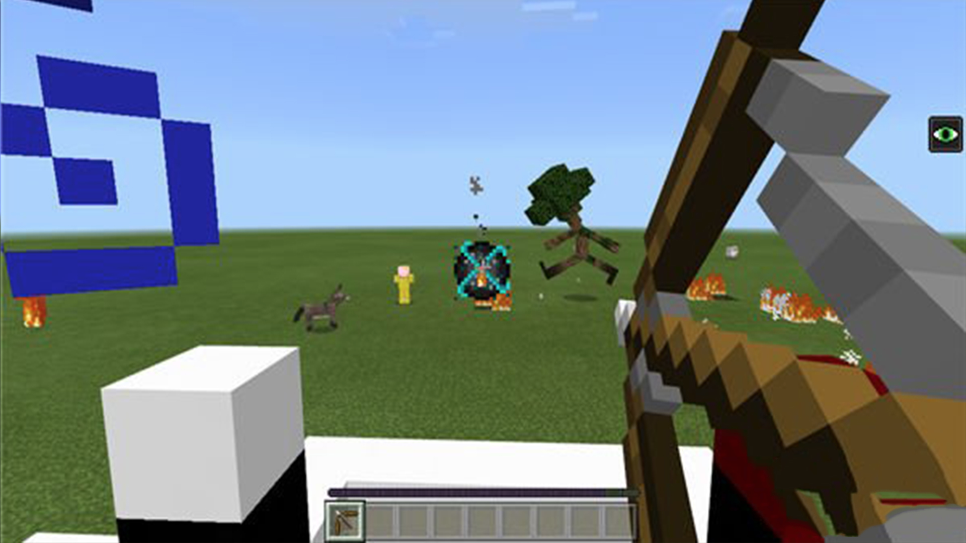 我的世界：1条指令就能“召唤”机器人 末影龙不是他的对手