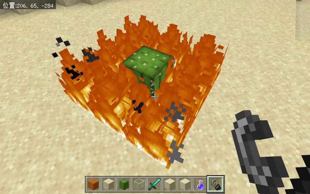 我的世界:仙人掌真是无敌,不仅能提供物资,还能变成厉害的武器