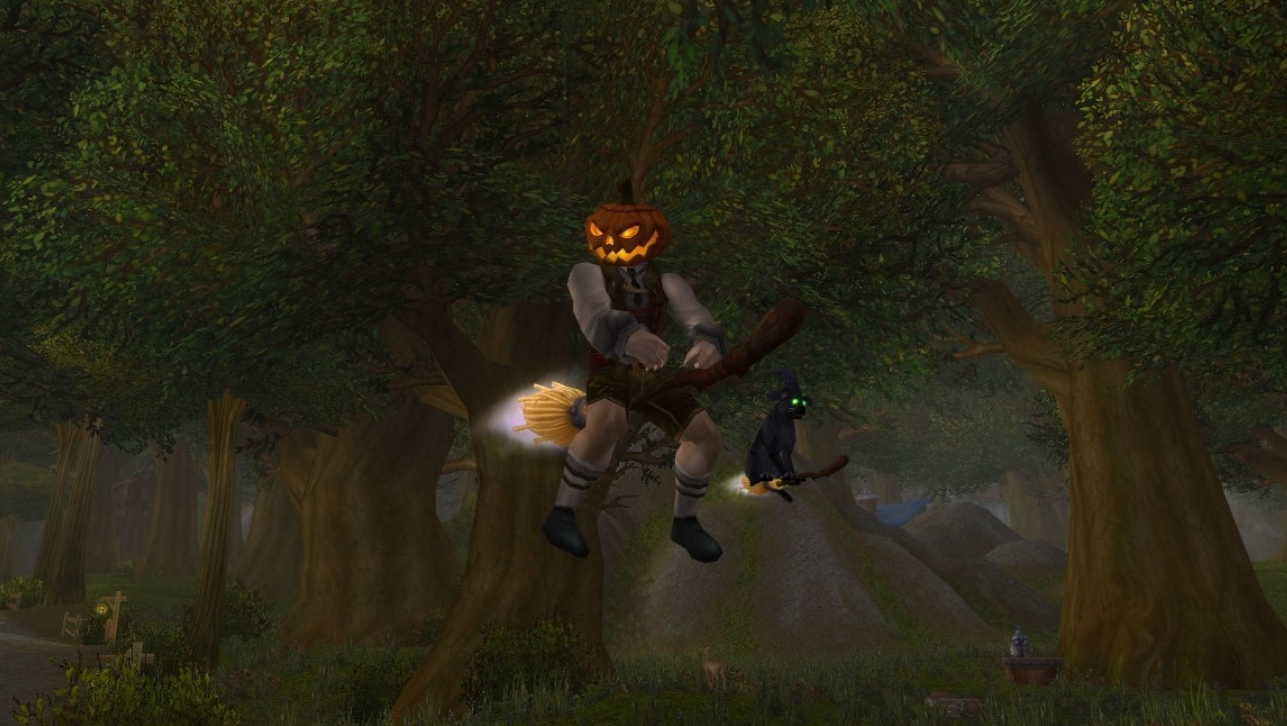 魔兽世界:五大节日的坐骑中 你最想要哪个 我只想要一个扫帚