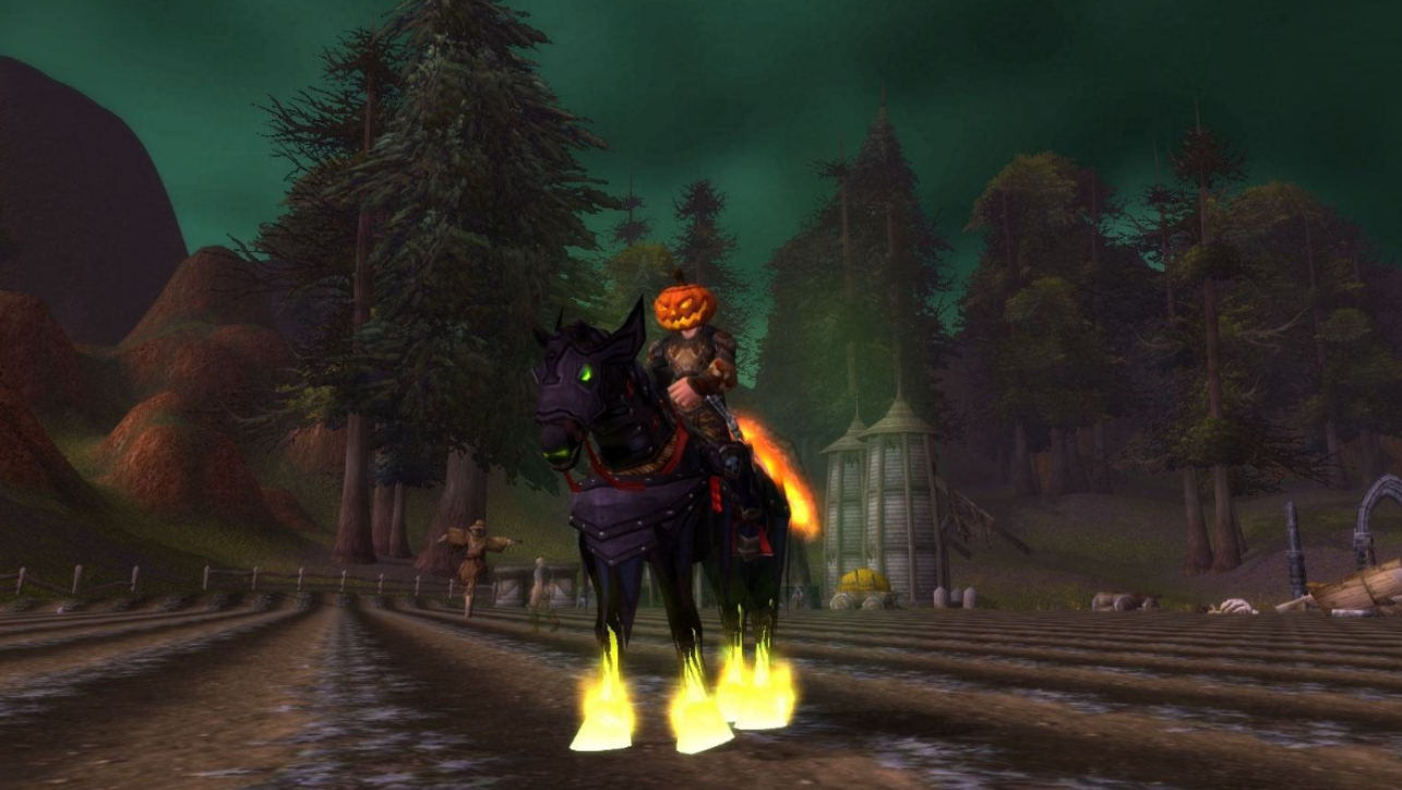 魔兽世界:五大节日的坐骑中 你最想要哪个 我只想要一个扫帚