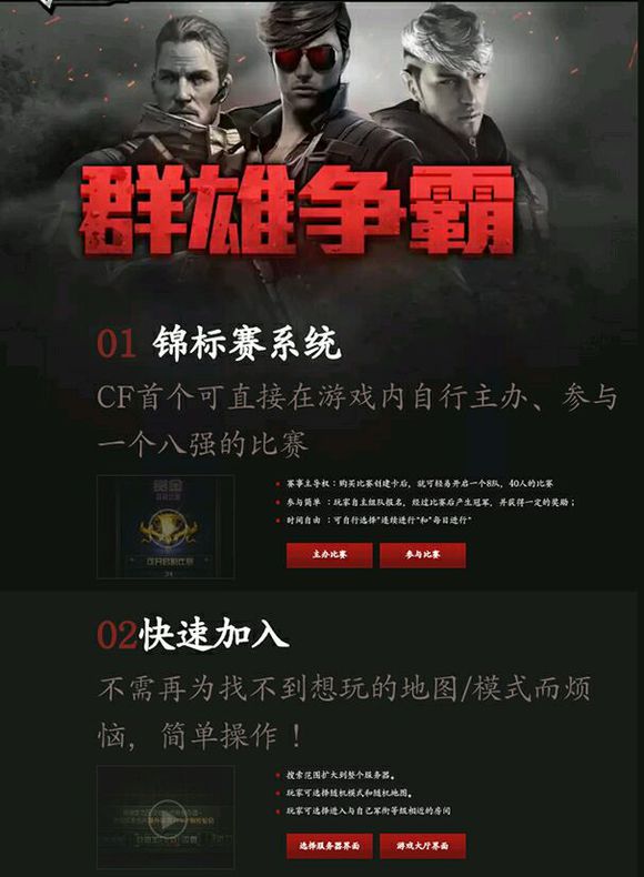 盘点CF所有游戏角色 你最喜欢用哪个?