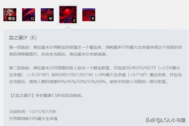 LOL:爆伤流吸血鬼上单玩法——掌控技能机制,加快发育速度