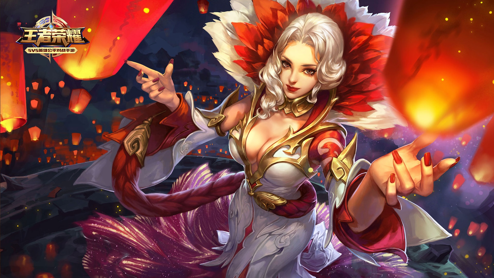 王者荣耀全英雄全皮肤精美原画展示，喜欢就抱走吧！