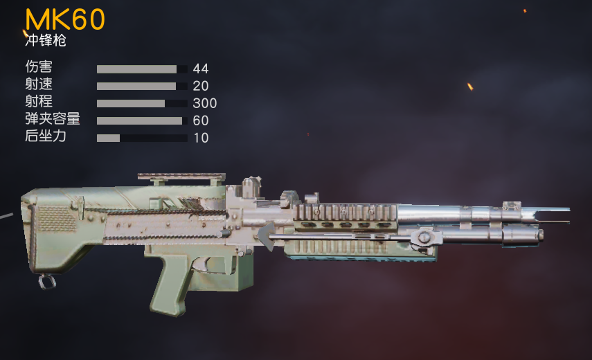 荒野行动：枪械暴力值排行，AWM垫底，第三把听到声音不敢靠近