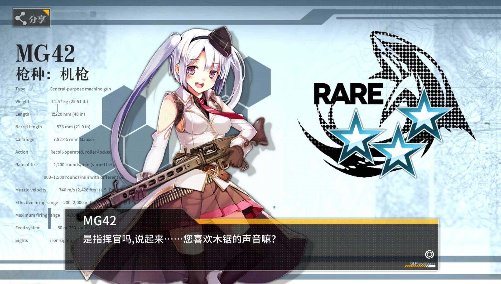 少女前线二战枪械巡礼——MG篇