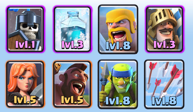 哪些年我们玩过的阵容，《皇室战争》6-8阶最强卡组大集合