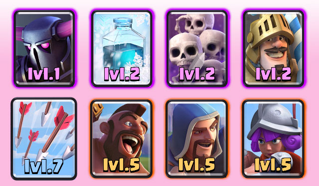 哪些年我们玩过的阵容，《皇室战争》6-8阶最强卡组大集合