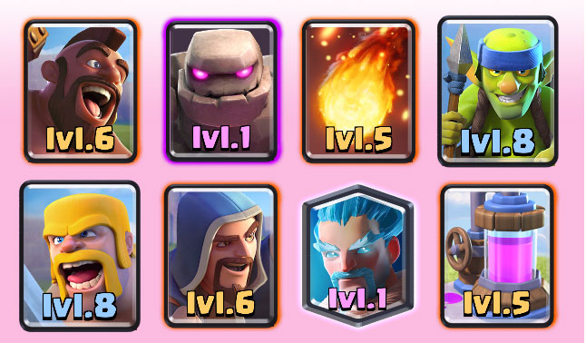 哪些年我们玩过的阵容，《皇室战争》6-8阶最强卡组大集合