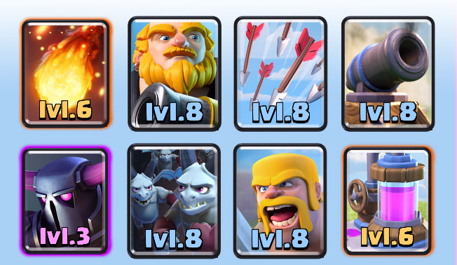 哪些年我们玩过的阵容，《皇室战争》6-8阶最强卡组大集合