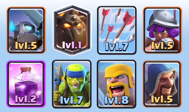 哪些年我们玩过的阵容，《皇室战争》6-8阶最强卡组大集合