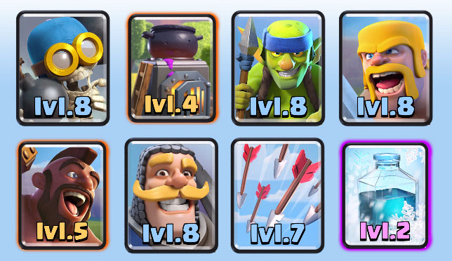 哪些年我们玩过的阵容，《皇室战争》6-8阶最强卡组大集合