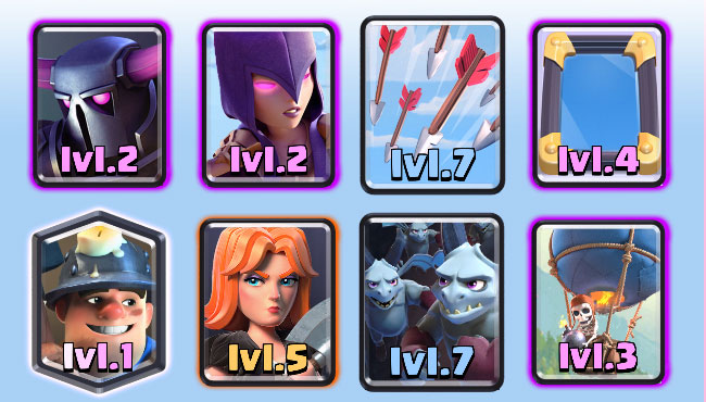 哪些年我们玩过的阵容，《皇室战争》6-8阶最强卡组大集合