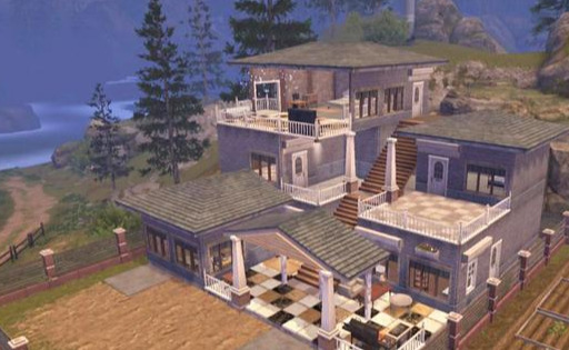 明日之后建筑大师:中国风伪四合院平面设计蓝图!