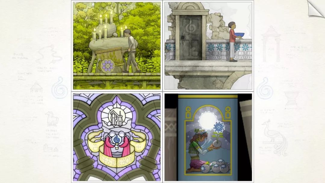「游戏推荐」华丽的手绘解谜——《画中世界（Gorogoa）》