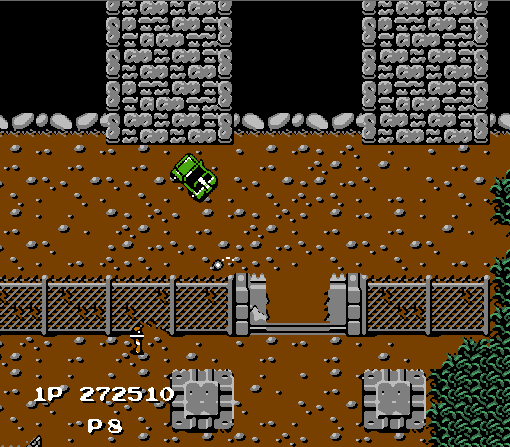 经典FC游戏《赤色要塞》深度回顾，过关把车开的飞起来才叫帅！