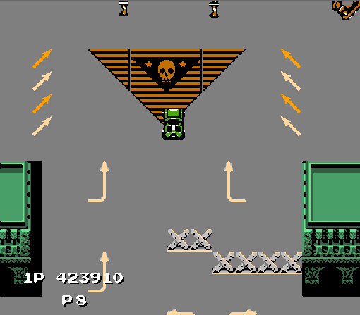 经典FC游戏《赤色要塞》深度回顾，过关把车开的飞起来才叫帅！