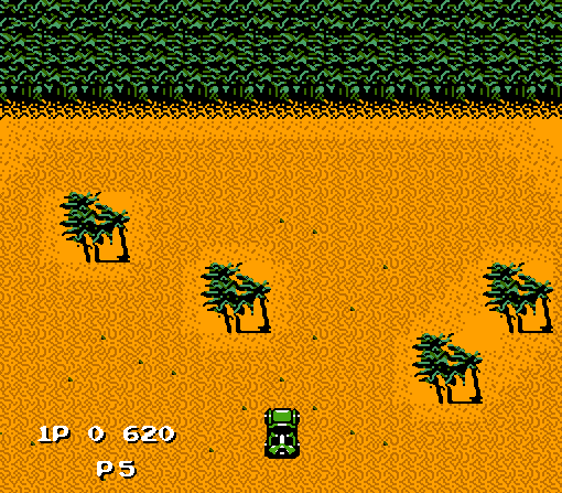 经典FC游戏《赤色要塞》深度回顾，过关把车开的飞起来才叫帅！