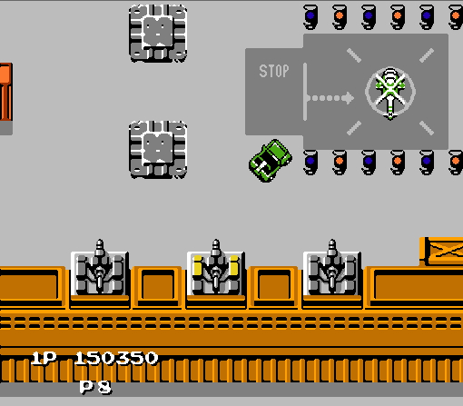 经典FC游戏《赤色要塞》深度回顾，过关把车开的飞起来才叫帅！