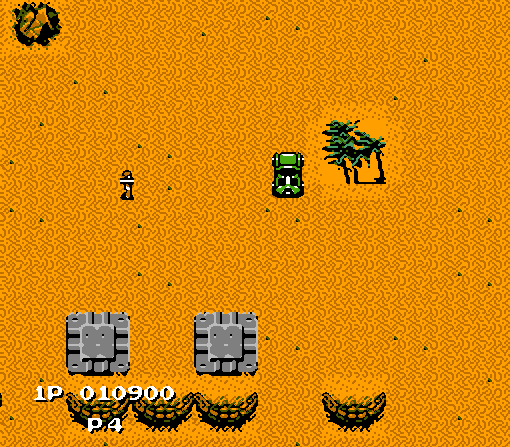 经典FC游戏《赤色要塞》深度回顾，过关把车开的飞起来才叫帅！