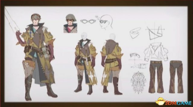 全新职业登场!《最终幻想14》红莲解放者概念画