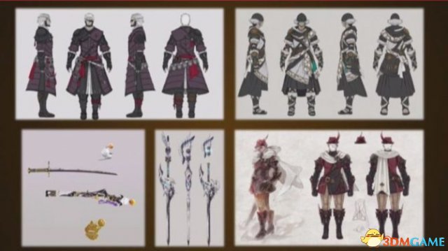 全新职业登场!《最终幻想14》红莲解放者概念画