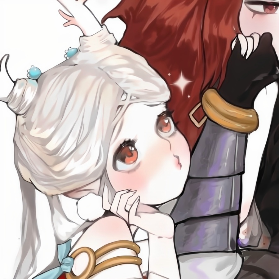 王者荣耀情侣头像，蔡文姬澜好可爱