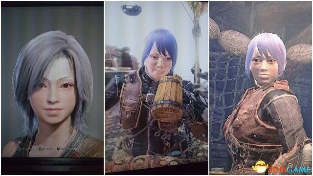 《怪物猎人:世界》捏脸对比 瞬间崩坏惨不忍睹