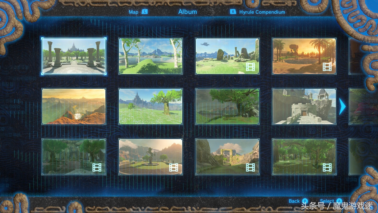 《塞尔达传说：荒野之息》13处记忆位置全攻略