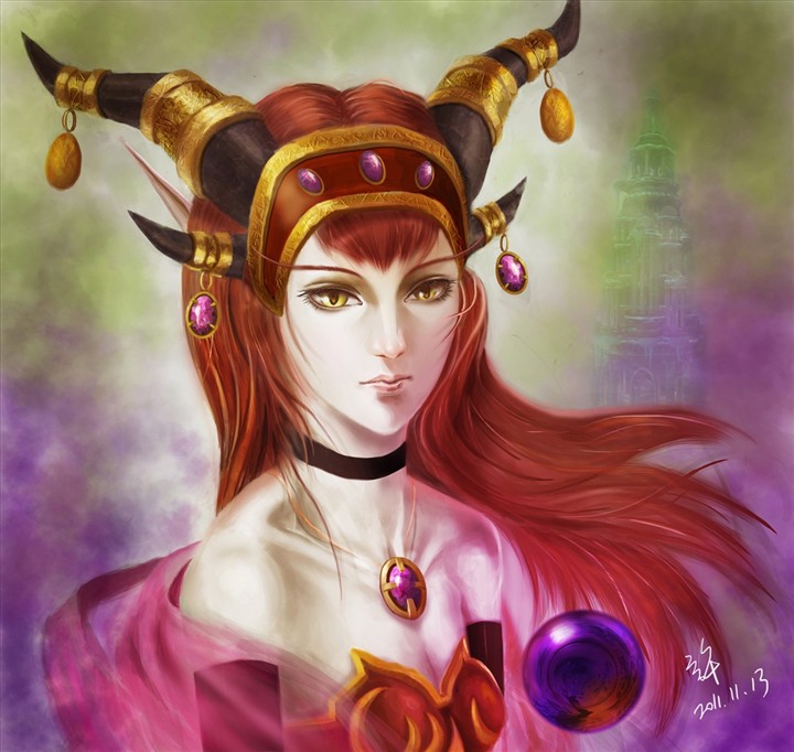 魔兽世界大人物——红龙女王：阿莱克斯塔萨