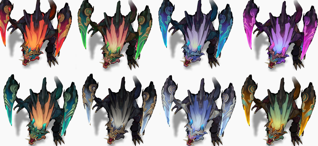 LOL测试服更新:山海与破败系列皮肤上线,龙女化身远古巨龙