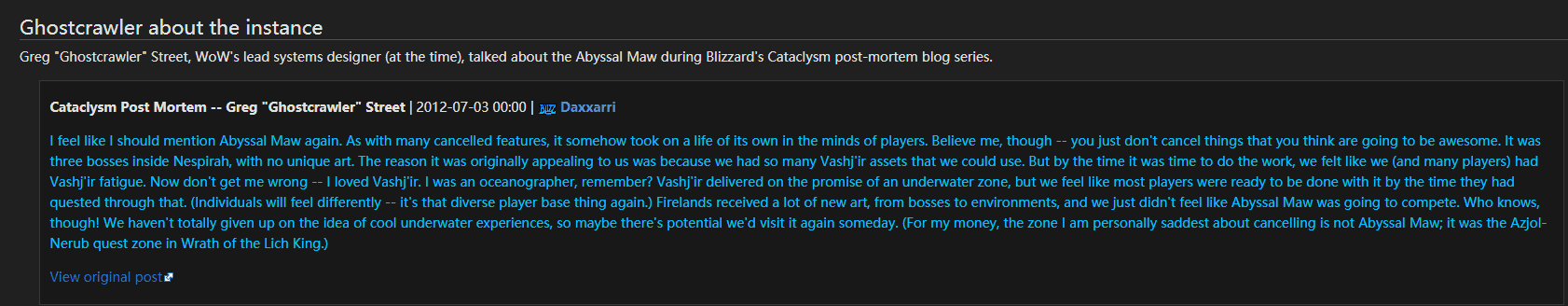 《魔兽世界》德拉诺之王,查漏补缺:魔兽世界的踏雪拾遗