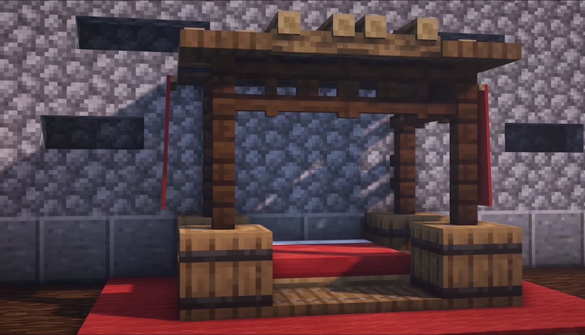 我的世界:女玩家是如何装饰床的,看到这八种设计,我舍不得走了