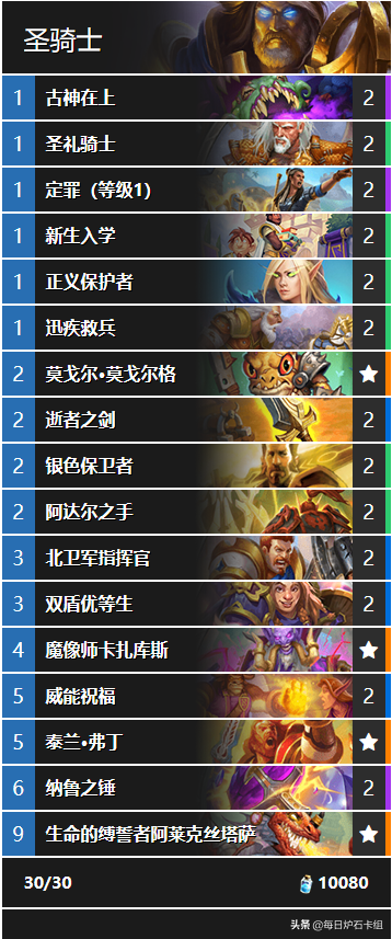 炉石传说:一周高胜率卡组!迷你系列之前的平静