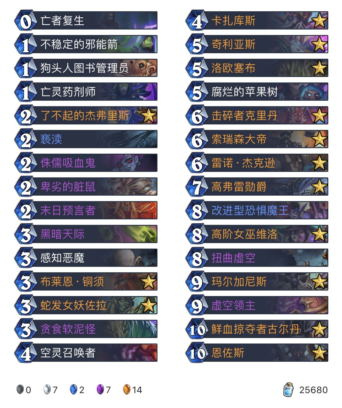 炉石狂野传说：强度与快乐并存，攻击与防守兼备——宇宙术