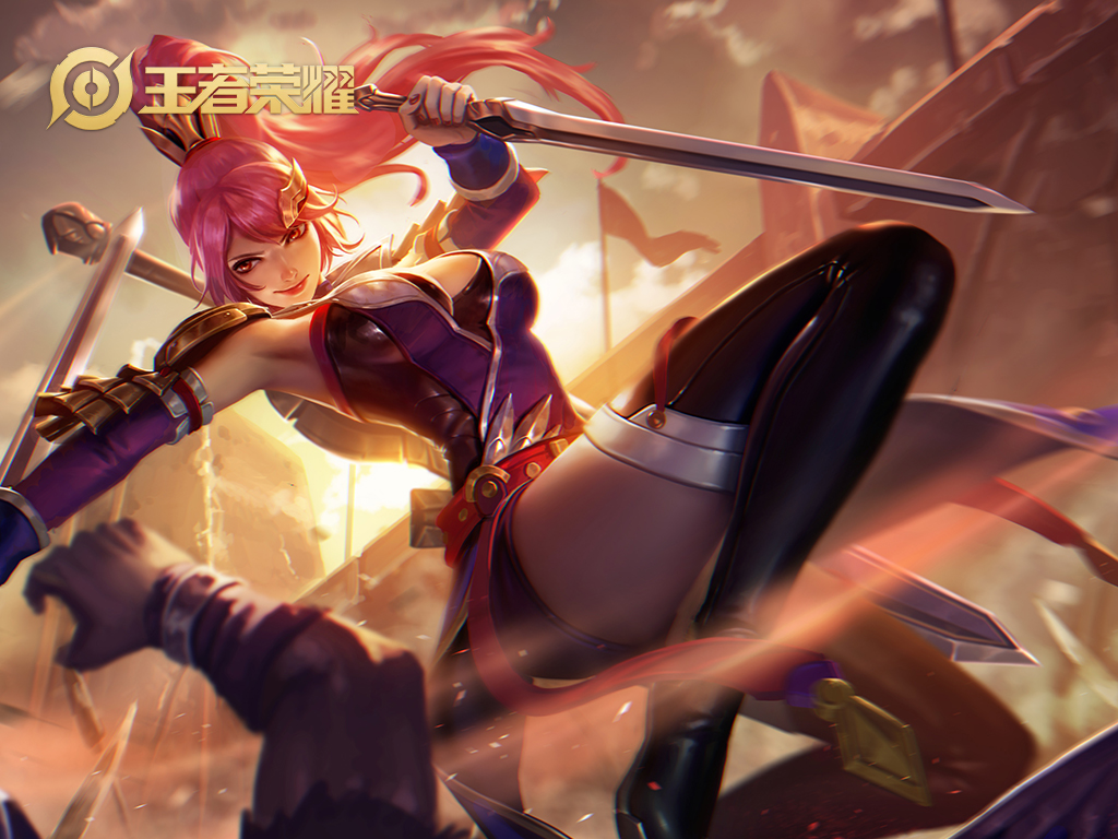 王者荣耀:盘点花木兰的调整历程,重做后七次削弱,一次加强