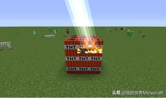 《我的世界》里的五种点火方式 其中一种需要大喊雷公助我