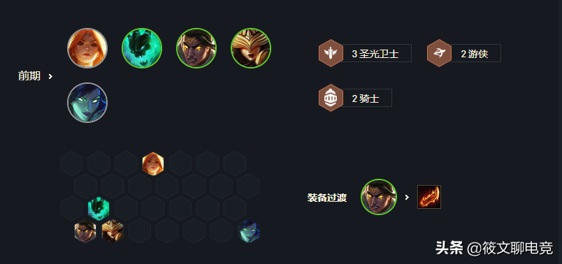 云顶之弈:圣光游侠维鲁斯,已成为版本上分答案