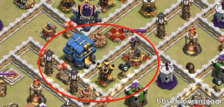 《部落冲突》12本阵型设计初步思路！建筑摆放小提醒