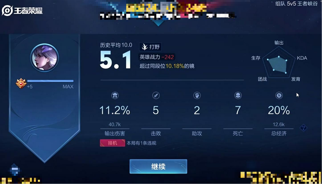 北慕巅峰赛大号被安排,两天禁止打巅峰赛!网友直言怨不得别人