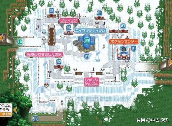 《口袋妖怪》全系列地图景点盘点及解析